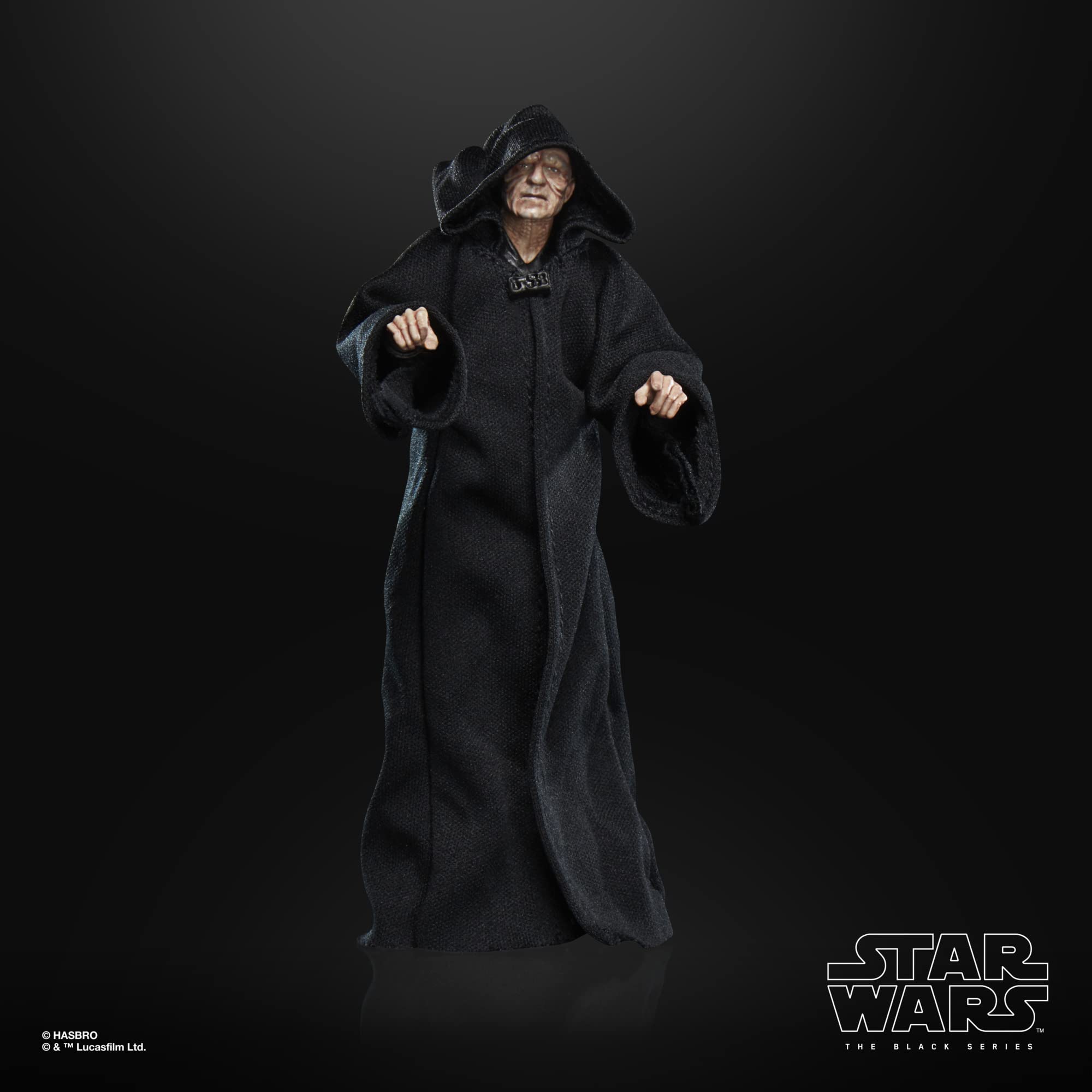 STAR WARS The Black Series Archive Emperor Palpatine Toy 6-Inch-Scale Return of The Jedi Collectible Figure, Kids Ages 4 and Up, (F4366)