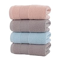Ribbed Towel Cotton Face Wash Household Face Towel Absorbent Hair Household