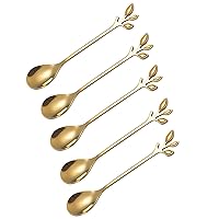 5 x Dinner Spoons, Silverware Tablespoons,Food Grade Stainless Steel Spoons Set Accessory for Eating Soup,Cereal