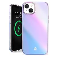Velvet Caviar Case Compatible with iPhone 15 Iridescent [8ft Drop Protection] Compatible with MagSafe - Cool Protective Cases