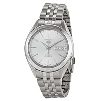 Seiko 5 SNKL15 Men's Stainless Steel Silver Dial Self Winding Automatic Watch