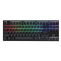 Ducky One 2 RGB TKL RGB LED Double Shot PBT Mechanical Keyboard (Cherry MX Red)