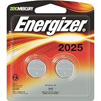 Energizer 2025BP-2 Watch Batteries, 2025, Multi, 2 Count