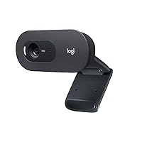 Logitech C505 Webcam 1280 x 720 Pixels USB Black C505, 1280 x 720, W125876218 (USB Black C505, 1280 x 720 Pixels, 30 fps, 1280x720@30fps, 720p, 60ø, USB)