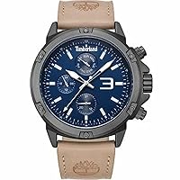 Timberland Men's Quartz Analog Watch with Stainless Steel Strap TDWGF9002902