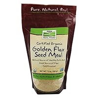 Golden Flax Seed Meal Organic Non-GE 12 Ounces