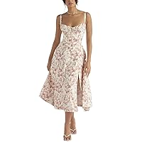 Lace Long Slip Dress Women Sexy Strap Backless Slim Maxi Dress Summer Elegant Sleeveless Evening Club Party Sundress