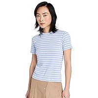 Vince Women's Striped Crew Tee