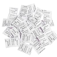 XHXseller Silica Gel Bags Desiccant Bag Pack of Silica Gel Fabric Bags Absorb Moisture for Air Dryers Moisture Removal, Food Grade Dehumidifier, Pack of 200