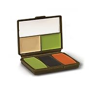 Hunters Specialties Camo-Compac 3/4/5 Color Makeup Kit - Pocket Size Long-Lasting Easy-to-Use Concealment Makeup for Hunting