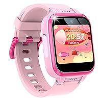 JUSUTEK (Innovative Smart Watch) Children's Smart Watch, Take Pictures, Take Videos, Recording, Pedometer, Music Player, Small Games, Alarm Clock, Countdown, Flashlight, Simple Function, Children Can