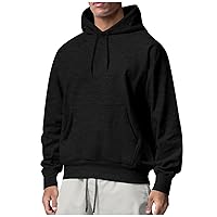 Unisex Hoodie Pullover Loose Solid Sweatshirts Womens Mens Drawstring Hooded Pullovers Couples Funny Basic Hoodies