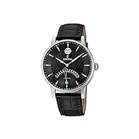 Festina Herren Analog Quarz Uhr mit Leder Armband F16984/4