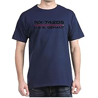 CafePress USS Defiant DS9 Dark T Shirt Graphic Shirt
