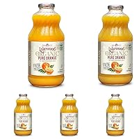 Lakewood Organic Pure Orange Juice, 32 FZ (Pack of 5)