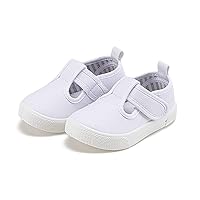 Toddler Baby Boy Girl Shoes Flat Shoes Bao Head One Foot Off Girl Canvas Shoes Baby Soft Sole Casual Big Girls High Tops