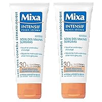Mixa Intensive Dry Skin - Ultra-Moisturising Hand Care for Sensitive to Extremely Dry Skin - 100 ml - Pack of 2