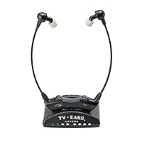 TV · EARS Analog Wireless Headset System - Wireless Headset for TV, Ideal for Seniors & those with Hearing Difficulties, Plug N' Play RF Transmitter Headset with TV Earbuds, Compatible with Most TVs