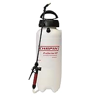 26031XP Chapin ProSeries Poly Sprayer for Fertilizer, Herbicides and Pesticides, 3-Ga, 3-Gallon, Translucent White