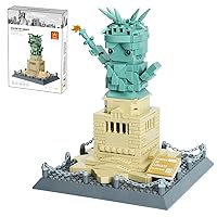 Statue of Liberty Building Block Set,New York's World-Famous Mini Architecture Landmark Series Model,Educational Building Kit for Kids and Adults(414PCS)