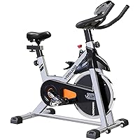 YOSUDA Indoor Cycling Bike Brake Pad/Magnetic Stationary Bike - Cycle Bike with Ipad Mount & Comfortable Seat Cushion