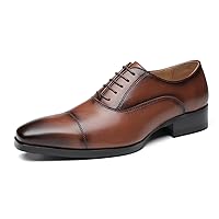 Men's Oxfords Formal Dress Leather Wedding Dress Tuxedo Business Derby Fashion Casual Shoes for Men
