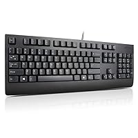Keyboard - USB - Canadian French (445) - Black - for ThinkBook 14; ThinkCentre M90; ThinkPad P1 (2nd Gen); P43; P53; P73; X1 Extreme (2nd Gen)