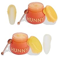 Winnie Pooh HUNNY POT-Lip Care Kit Set Fourth Ray Lip Mask and Lip Scrub Disney