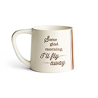 DaySpring - Some Glad Morning - Inspirational Ceramic Mug, 14 oz, Beige