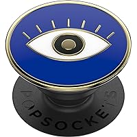 PopSockets Phone Grip with Expanding Kickstand, Enamel Graphic - Evil Eye