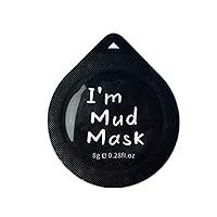 Dead Sea Clay Masks - Deep Sea Mineral Pore Cleanser & Blackhead Remover Individual Use Face Masks Dirt Oil Eliminating Single Use Cup Mud Mask – 20pcs/Bucket (DEAD SEA MUD MASK)