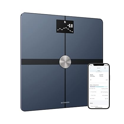 Withings Body+ Smart Wi-Fi bathroom scale for Body Weight - Digital Scale and Smart Monitor Incl. Body Composition Scales with Body Fat and Weight loss management