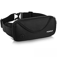Running Belt, Fanny Pack for Women Men, Water Resistant Waist Bag with Adjustable Strap Running Phone Holder, Unisex Running Fanny Pack for Walking Workout Jogging Hiking and Fitness