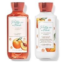 Bath and Body Works Pretty as a Peach Shower Gel and Body Lotion