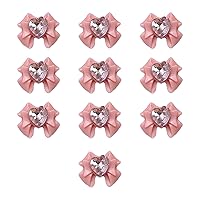 Nail Jewelry Charms 10pcs Eco-friendly Art Bow Dragon Heart Resin 3d Ornaments More Charming Decorations Accessories for Trendy C