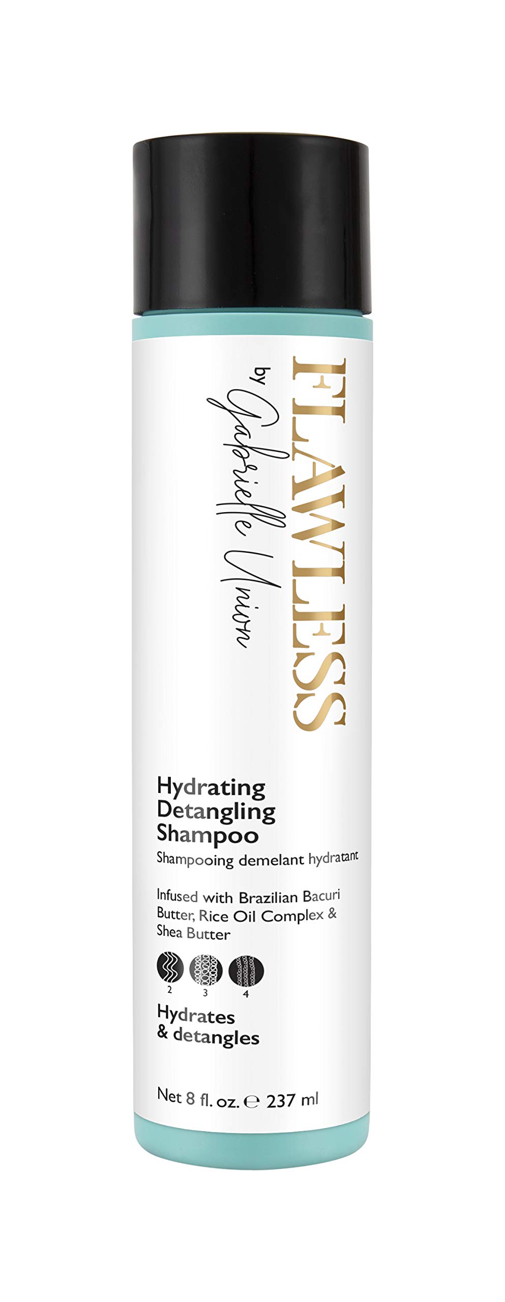 Flawless by Gabrielle Union - Hydrating Detangling Hair Shampoo, 8 OZ
