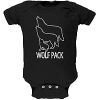 Wolf Pack Family Soft Baby One Piece