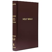 NKJV, Pew Bible, Hardcover, Burgundy, Red Letter, Comfort Print: Holy Bible, New King James Version NKJV, Pew Bible, Hardcover, Burgundy, Red Letter, Comfort Print: Holy Bible, New King James Version Hardcover