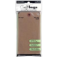 Ranger ISC-31864 Inkssentials Surfaces Kraft Tag No.8, Brown, 20/Pack