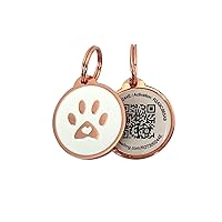 Premium QR Code Pet ID Tags - Dog Tags and Cat Tags: Instant Online Profile Access and Scan Location Email Alerts