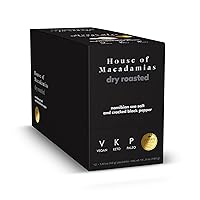 House of Macadamias Premium Seasoned Macadamia Nuts, Namibian Sea Salt & Cracked Pepper, Zero Sugar, Bulk Nuts, Keto, Vegan, Paleo, All Natural, Dairy Free, Healthy Snack, 12 x 1.41oz