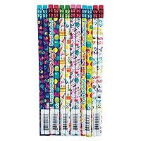 Raymond Geddes Birthday Number 2 Pencils For Kids (Pack of 72)