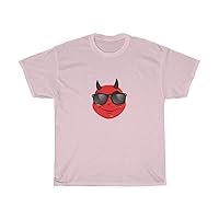 New Cool Sunglass Devil Emoji Men's T-Shirt