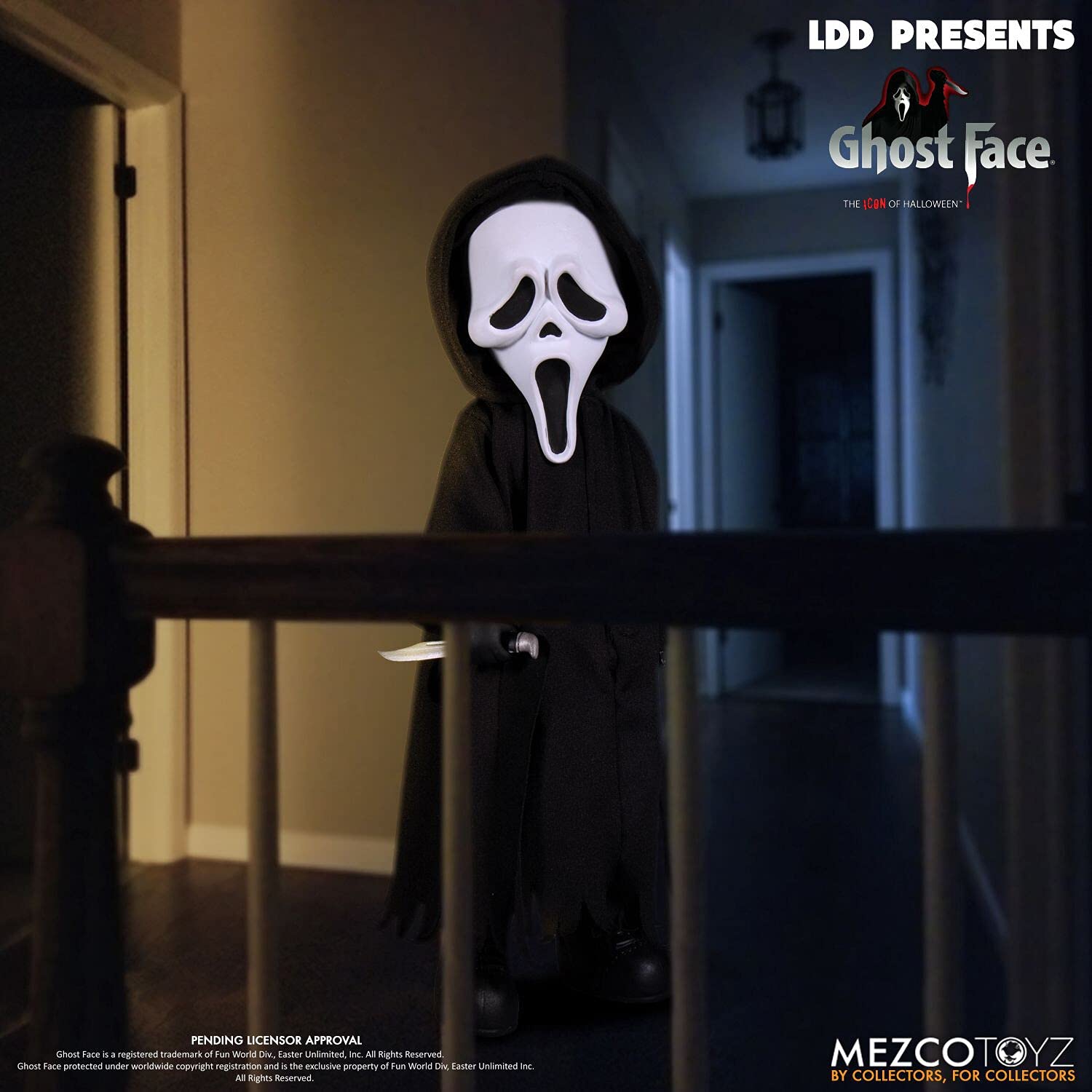 LDD Presents Scream Ghost Face Doll, 10 inches
