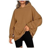 RKaixuni Womens Hoodies Sweatshirts Winter Fall Long Sleeve Pullover Oversized Lightweight Hoodie Casual Athletic Gym Clothes