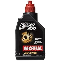 Motul Gear 300 75w90 100 Percent Synthetic Gear Oil 1 Liter (105777)