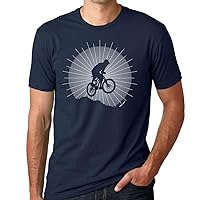 Mens Mountain Bike Shirt Catching Air, Screen Printed
