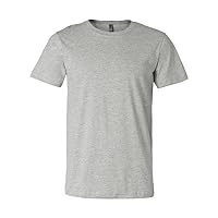 Bella Canvas Men's Taped Shoulders Crewneck T-Shirt, Athletic Heather, XXX-Large
