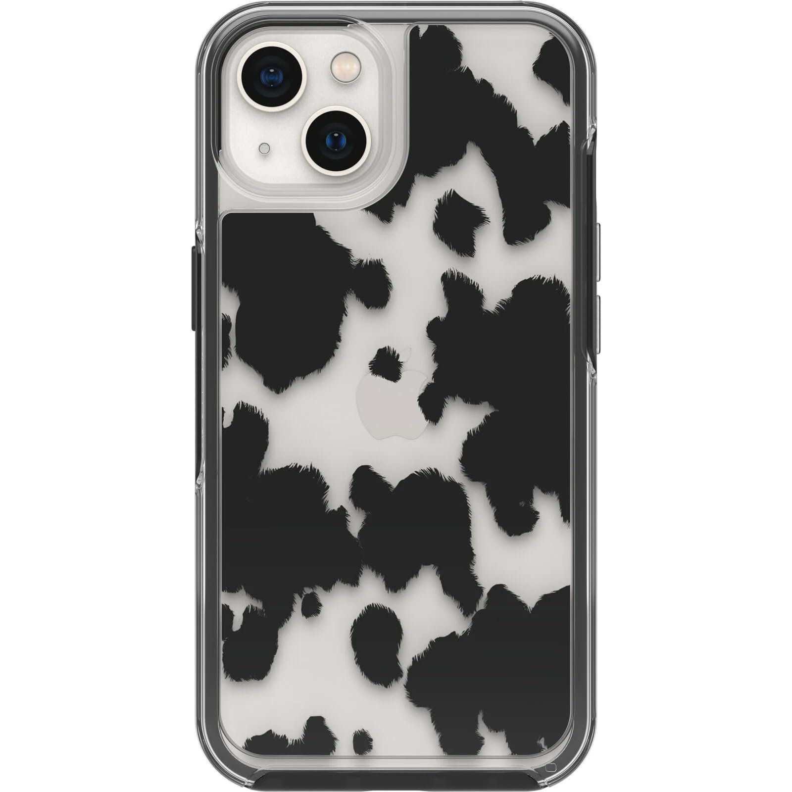 OtterBox Symmetry Clear Series Case for iPhone 13 (Only) - Non Retail Packaging - Cow Print