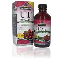 Nature's Answer UT Answer Cranberry Flavor, 4 Fluid Ounce | Promotes Urinary Tract Support | Healthy Bladder Function | Natural Detoxifier